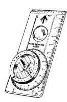 A coloring page of maps and compass
